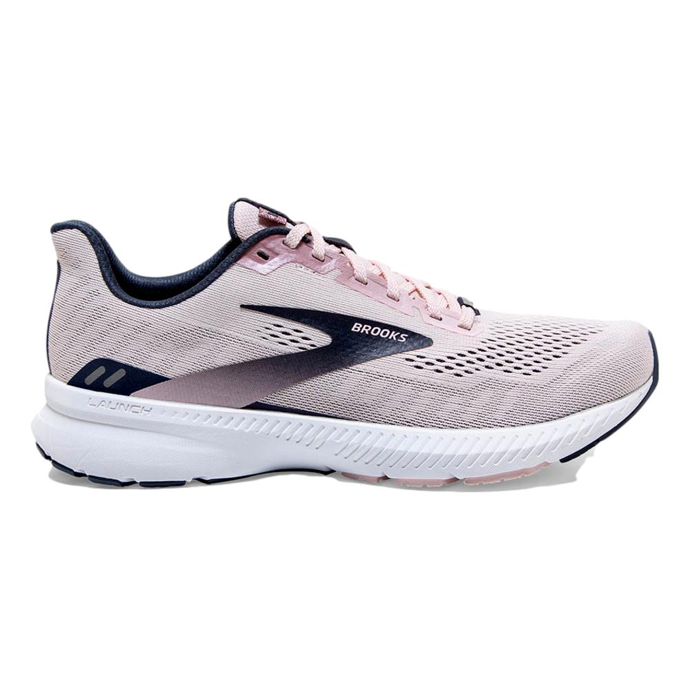 Women's Brooks Launch 8, Primrose/Ombre/Metallic, 8.5 B Medium