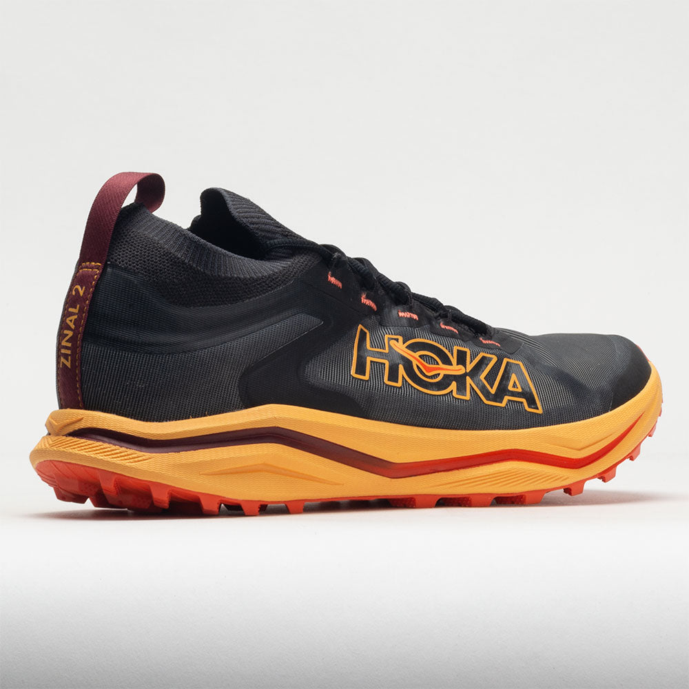 HOKA Zinal 2 Men's Black/Sherbet
