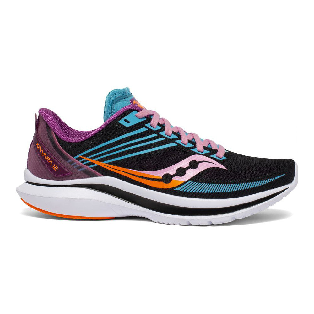 Women's Saucony Kinvara 12, Future Black, 9.5 B Medium