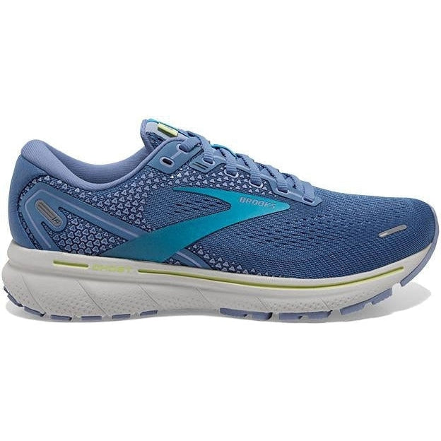 Women's Brooks Ghost 14, Blue/Ocean/Oyster, 8 B Medium