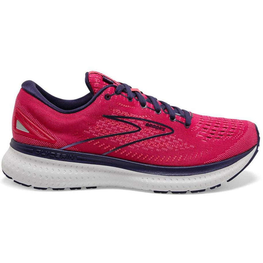 Women's Brooks Glycerin 19, Barberry/Purple/Calypso, 10.5 B Medium