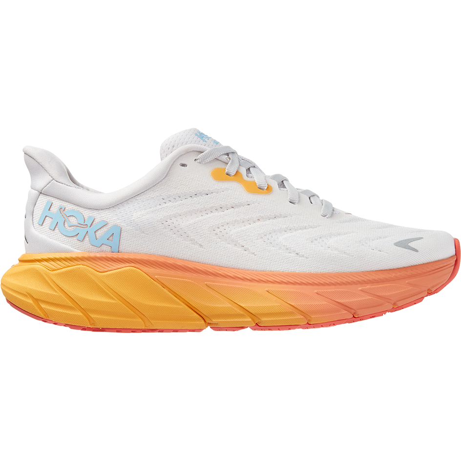 Women's Hoka One One Arahi 6, Nimbus Cloud/Blanc de Blanc, 11 D Wide
