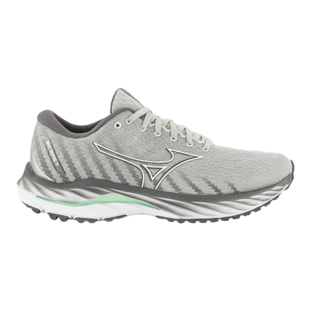 Women's Mizuno Wave Inspire 19, Harbor Mist-White, 10.5 B Medium