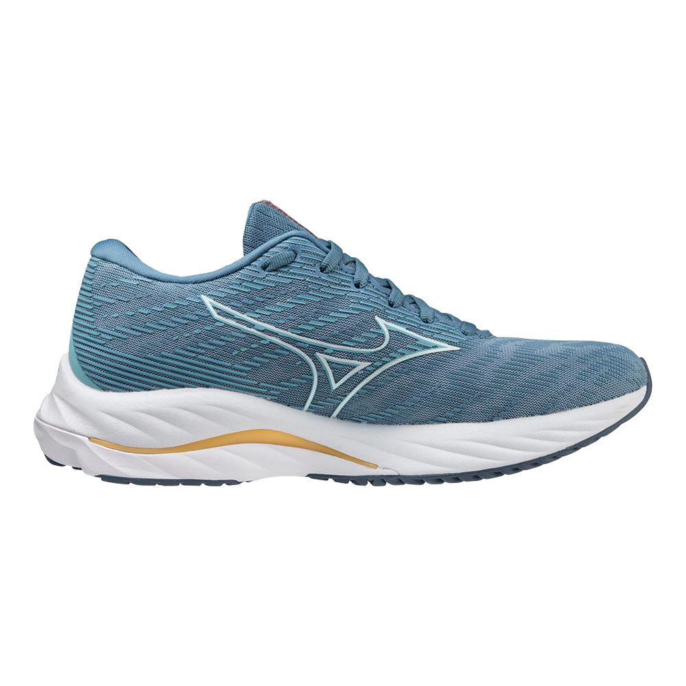 Women's Mizuno Wave Rider 26, Mountain Spring/White, 9 B Medium