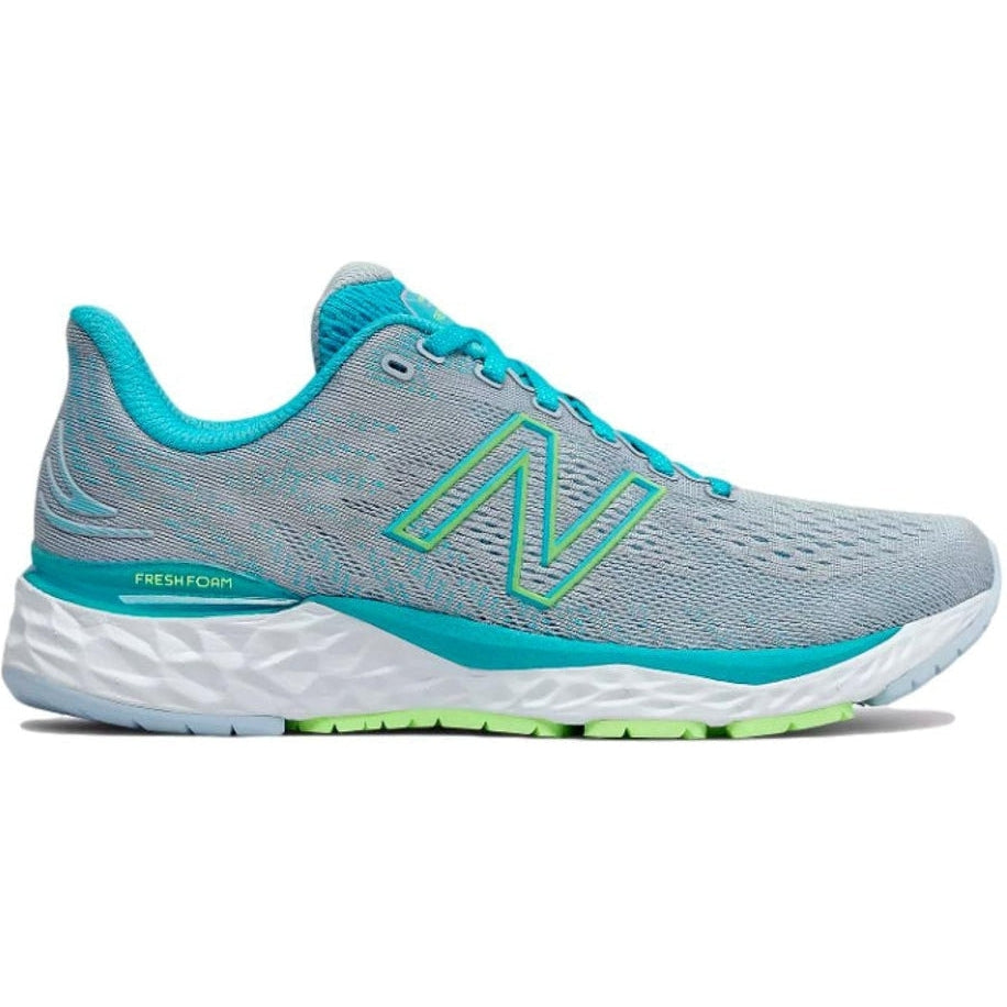Women's New Balance Fresh Foam 880 v11, Light Cyclone/Virtual Sky, 6 B Medium