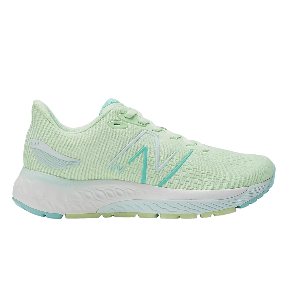 Women's New Balance Fresh Foam X 880v12, Vibrant Spring Glo, 8 B Medium