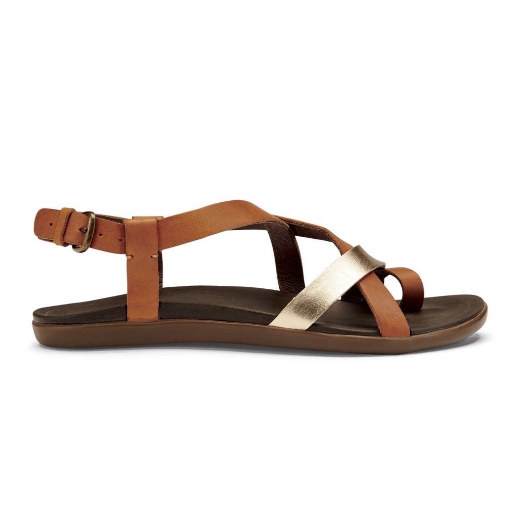 Women's Olukai Upena, Mustard/Bubbly, 10 B Medium