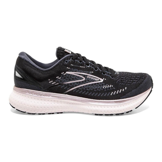 Women's Brooks Glycerin 19, Black/Ombre/Metallic, 6 B Medium