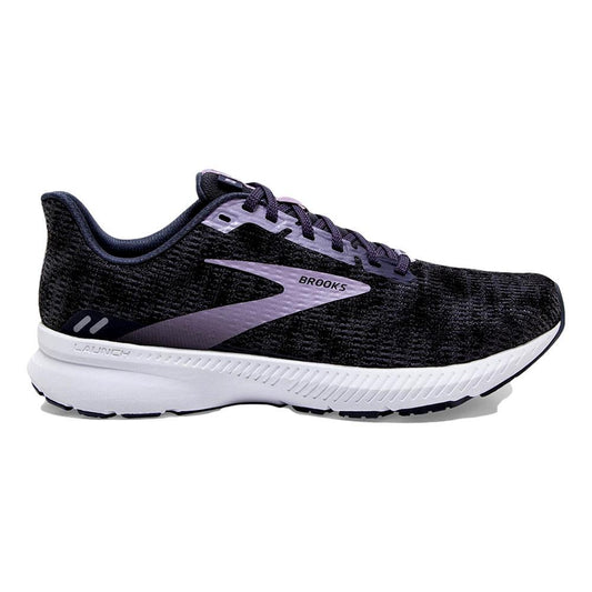 Women's Brooks Launch 8, Black/Ombre/Iris, 9.5 B Medium