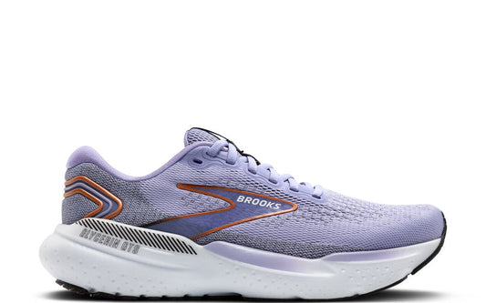 Women's Brooks Glycerin GTS 21, Lavender/Black/Copper, 11 B Medium