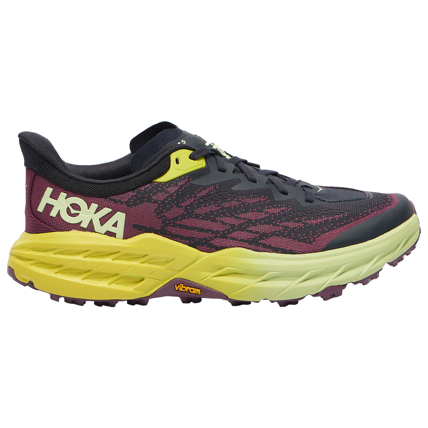 Women's Hoka One One Speedgoat 5, Blue Graphite/Evening Primrose, 9.5 B Medium