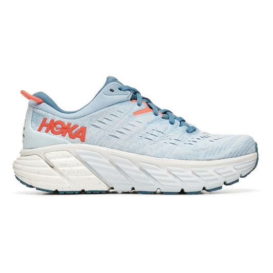 Women's Hoka One One Gaviota 4, Blue Fog/Plein Air, 10 B Medium