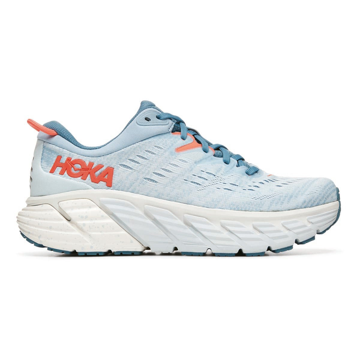 Women's Hoka One One Gaviota 4,  Blue Fog/ Plein Air, 9.5 D Wide