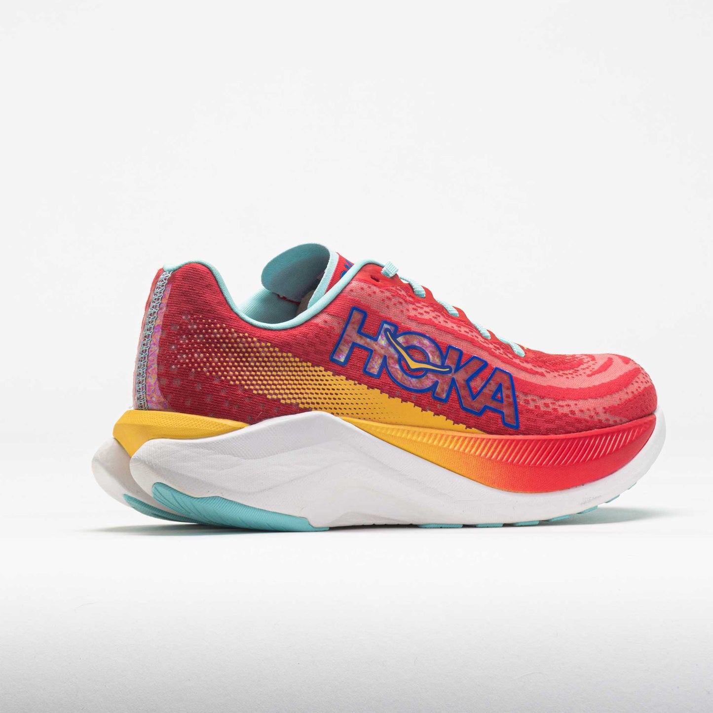 HOKA Mach X Men's  Cerise/Cloudless