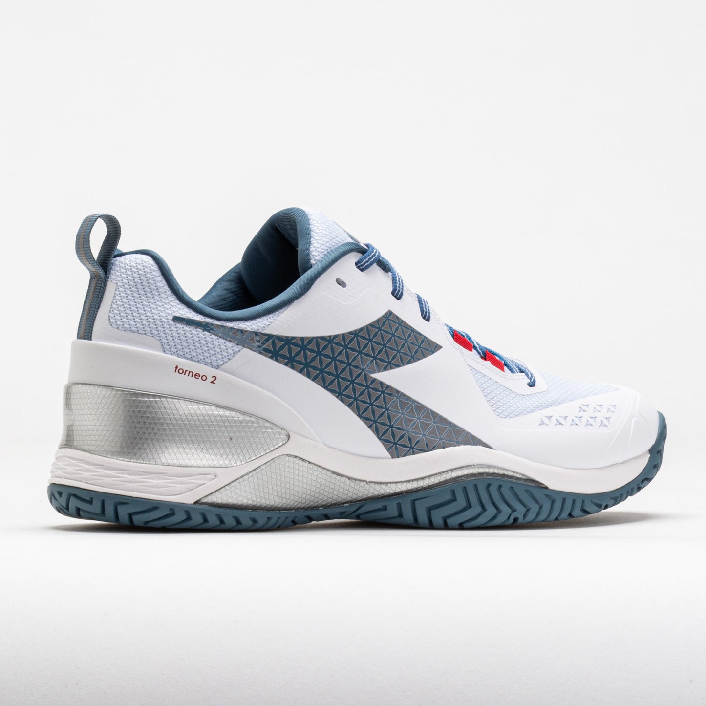 Diadora Blushield Torneo 2 AG Men's  White/Oceanview/Salsa