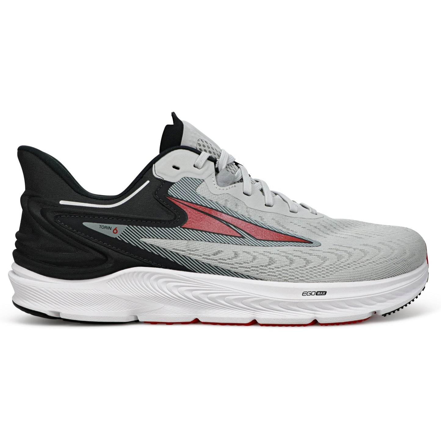 Men's Altra Torin 6, Gray/Red, 8.5 D Medium