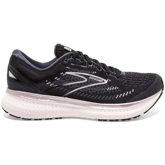 Women's Brooks Glycerin 19, Black/Ombre/Metallic, 7.5 D Wide