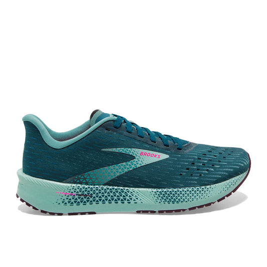 Women's Brooks Hyperion Tempo, Blue Coral/Blue Light/Pink, 8 B Medium