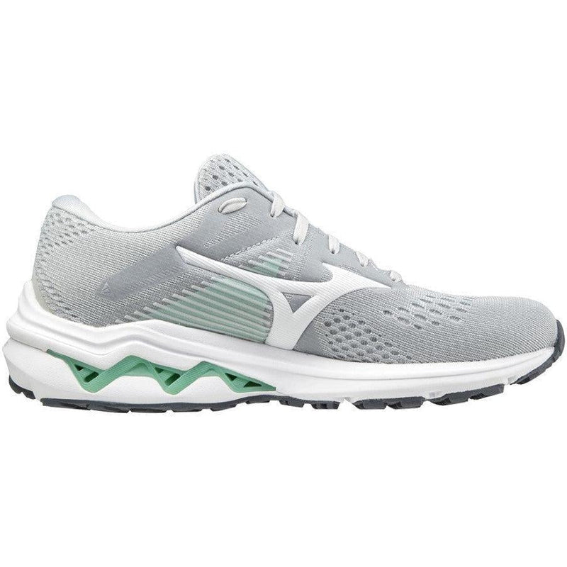 Women's Mizuno Wave Inspire 17, Harbor Mist/White, 7 B Medium