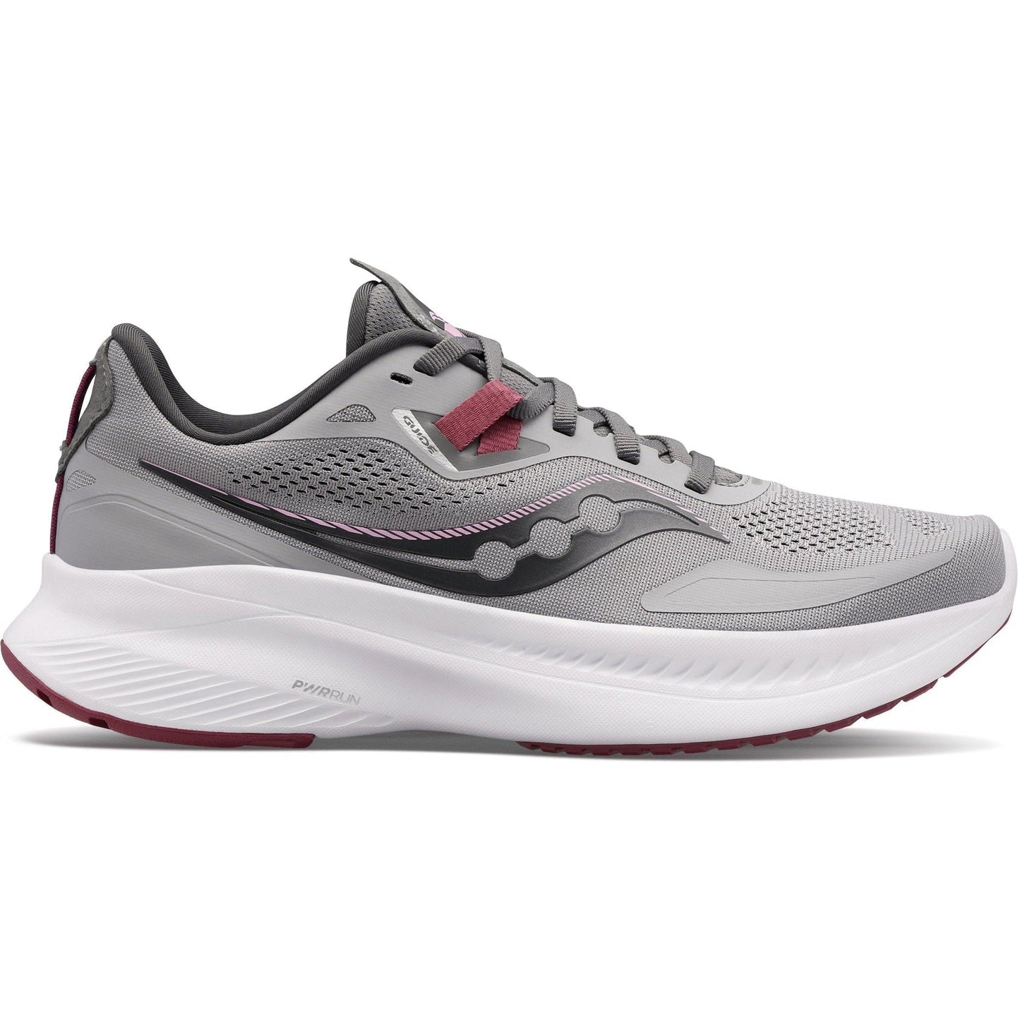 Women's Saucony Guide 15, Alloy/Quartz, 7.5 D Wide