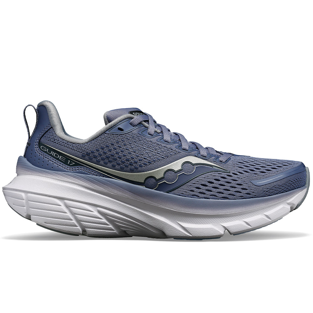 Women's Saucony Guide 17, Iris, 8 B Medium