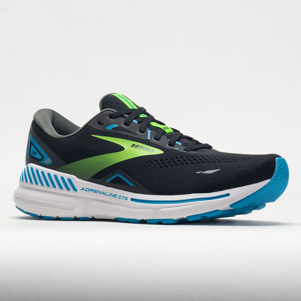 Brooks Adrenaline GTS 23 Men's  Black/Hawaiian Ocean/Green