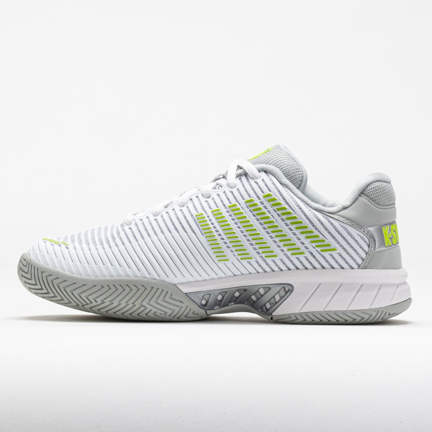 K-Swiss Hypercourt Express 2 Women's  White/Gray Violet/Lime Green