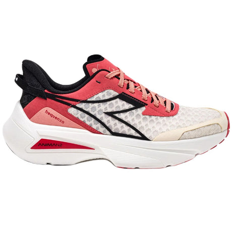 Women's Diadora Frequenza, Whisper White/Cayenne, 9 B Medium
