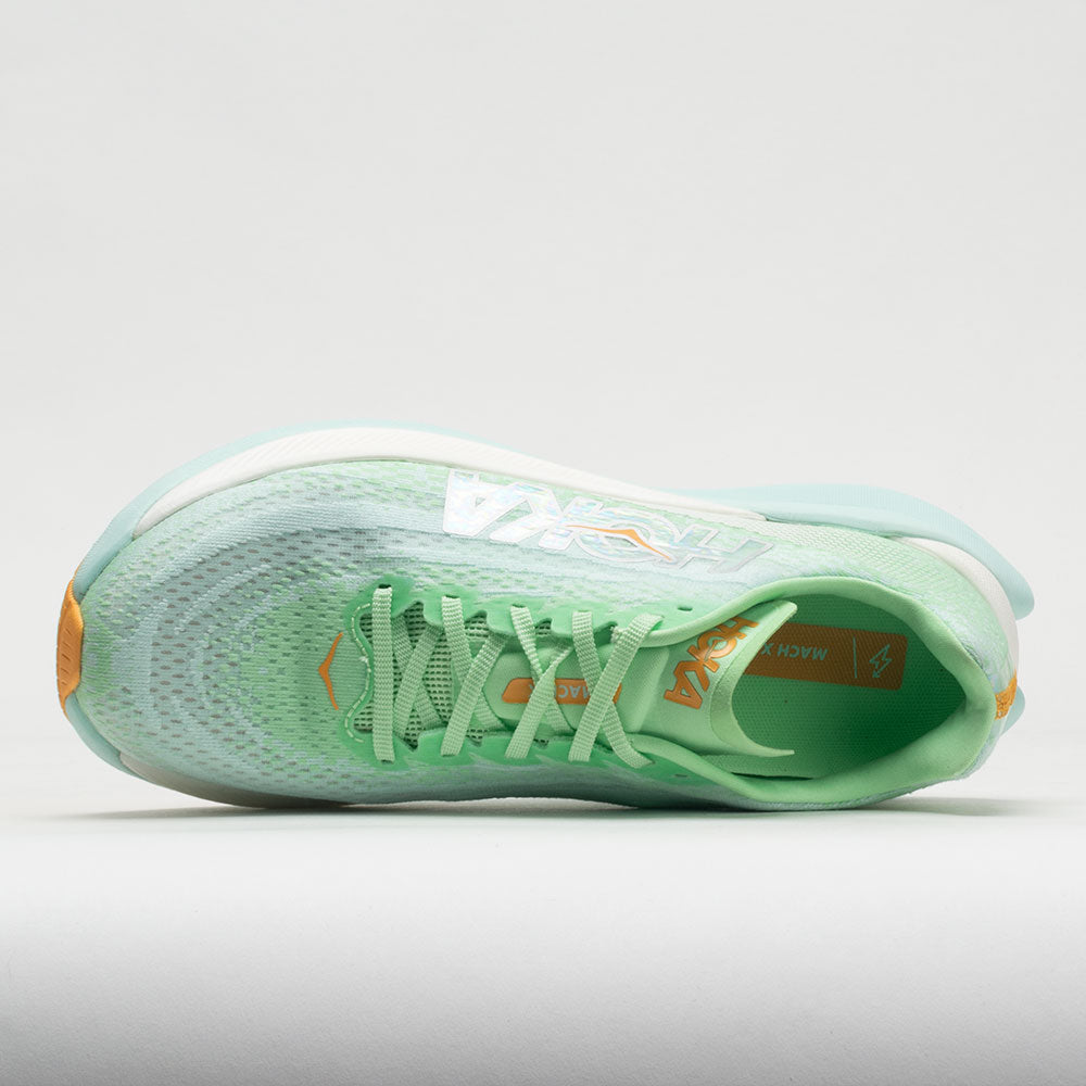 HOKA Mach X Women's  Lime Glow/Sunlit Ocean