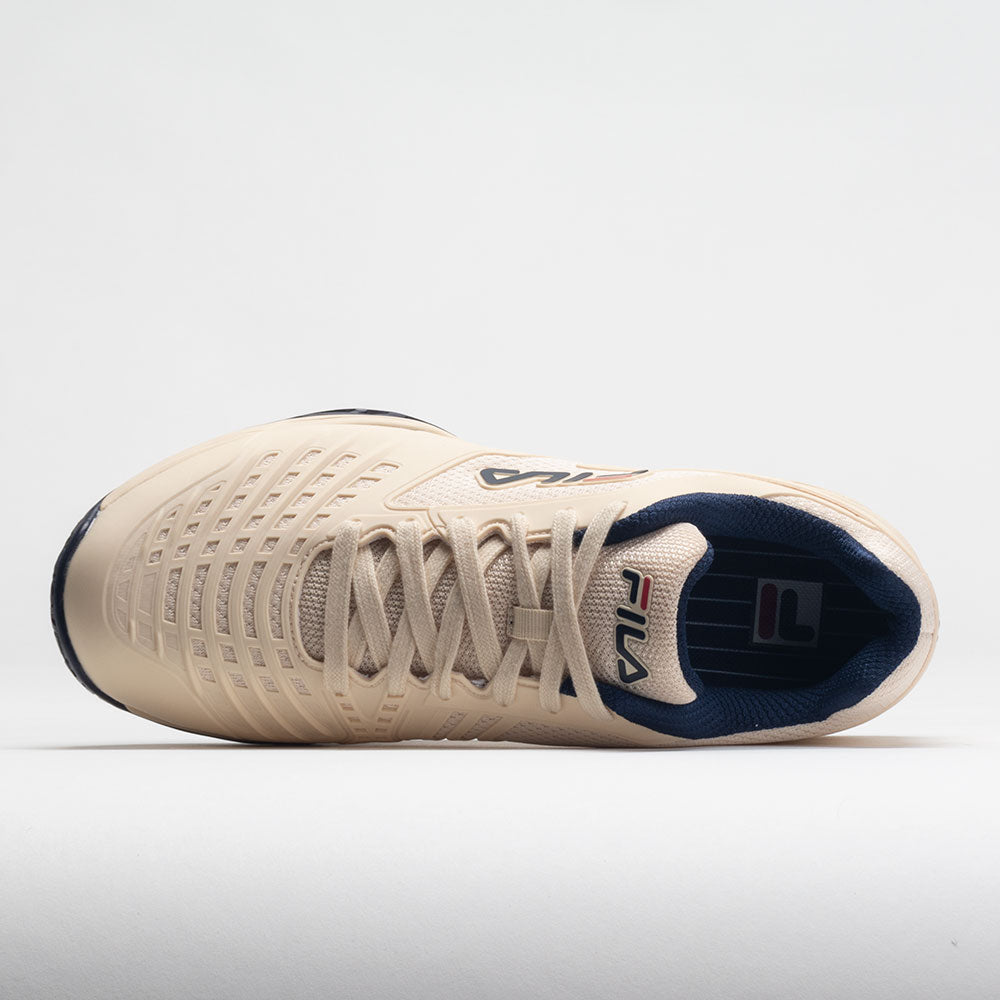 Fila Axilus 2 Energized Men's  Ecru/FILA Navy/Ultramarine Green