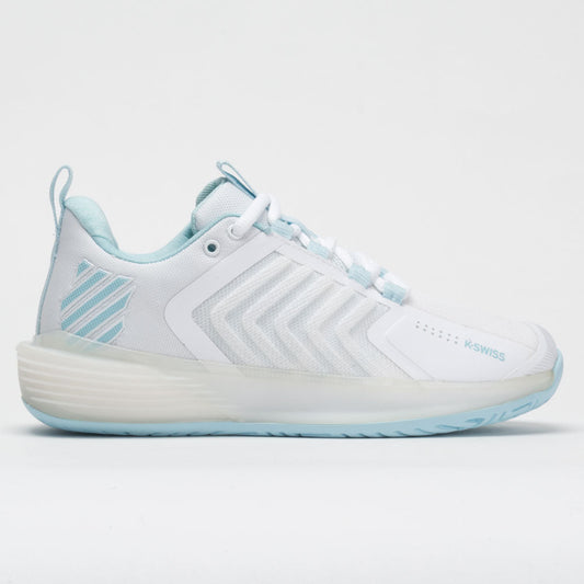 K-Swiss Ultrashot 3 Women's  White/Blue Glow