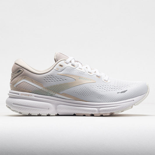 Brooks Ghost 15 Women's  White/Crystal Grey/Glass