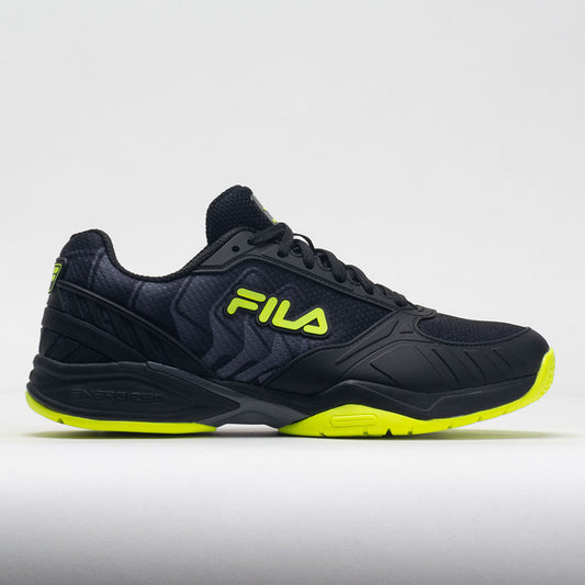 Fila Volley Zone Men's  Black/Castlerock/Safety Yellow