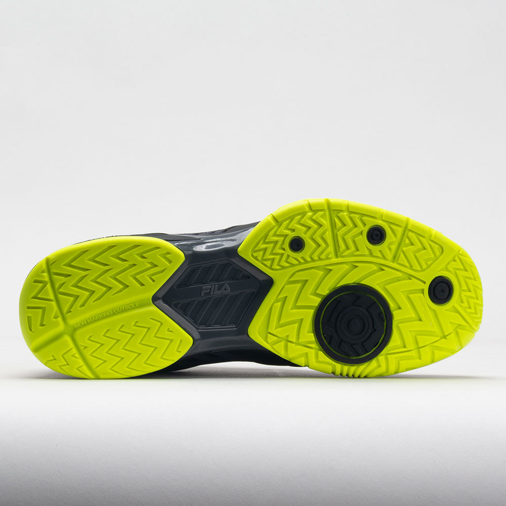 Fila Volley Zone Men's  Black/Castlerock/Safety Yellow