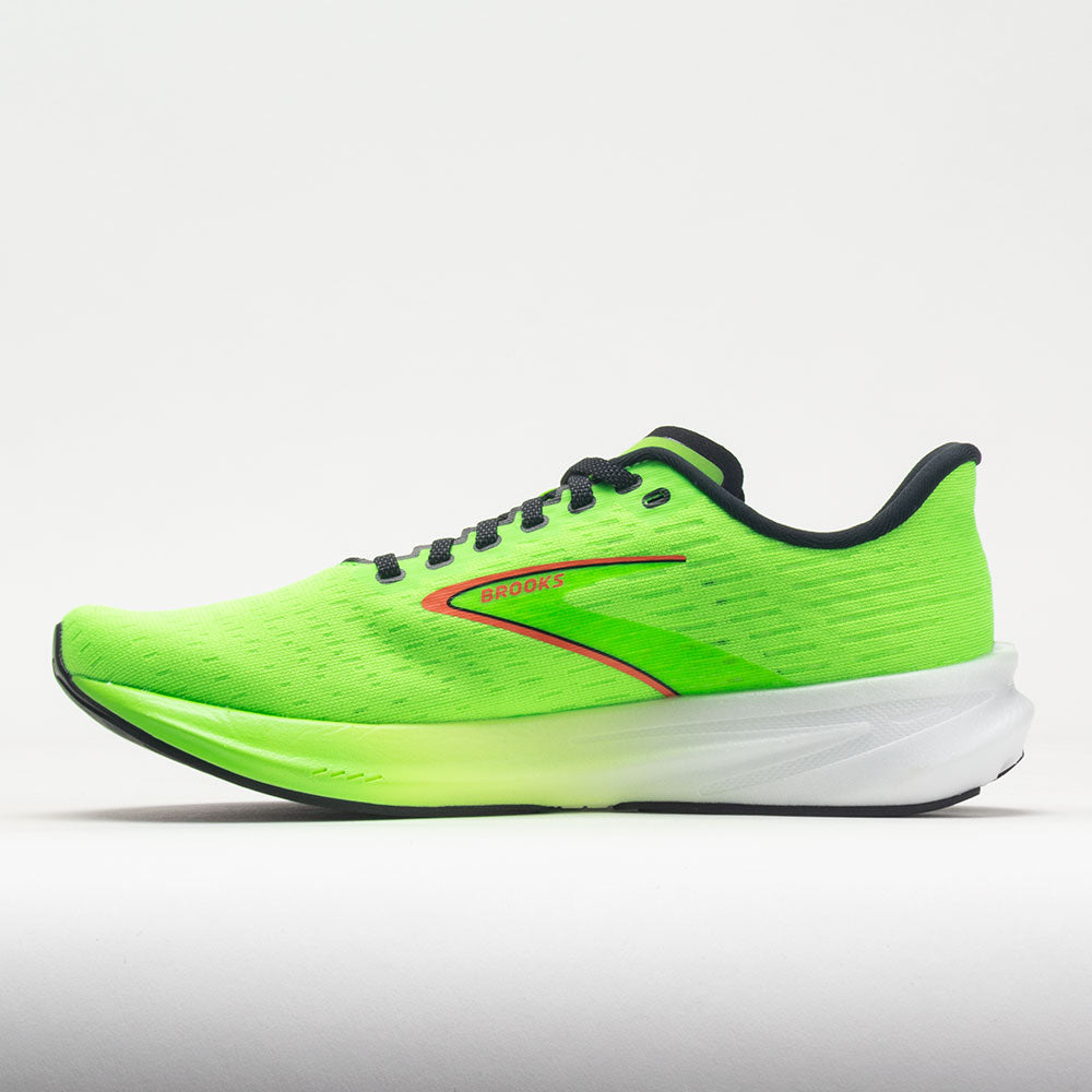 Brooks Hyperion Men's  Green Gecko/Red Orange/White