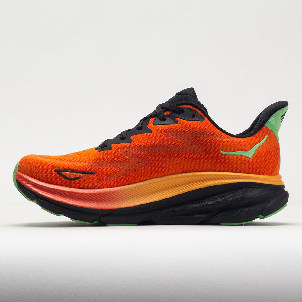 HOKA Clifton 9 Men's  Flame/Vibrant Orange