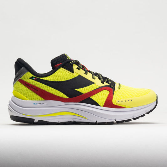 Diadora Mythos Blushield 8 Vortice Men's  Yellow Fluo/Black/Fiery Red