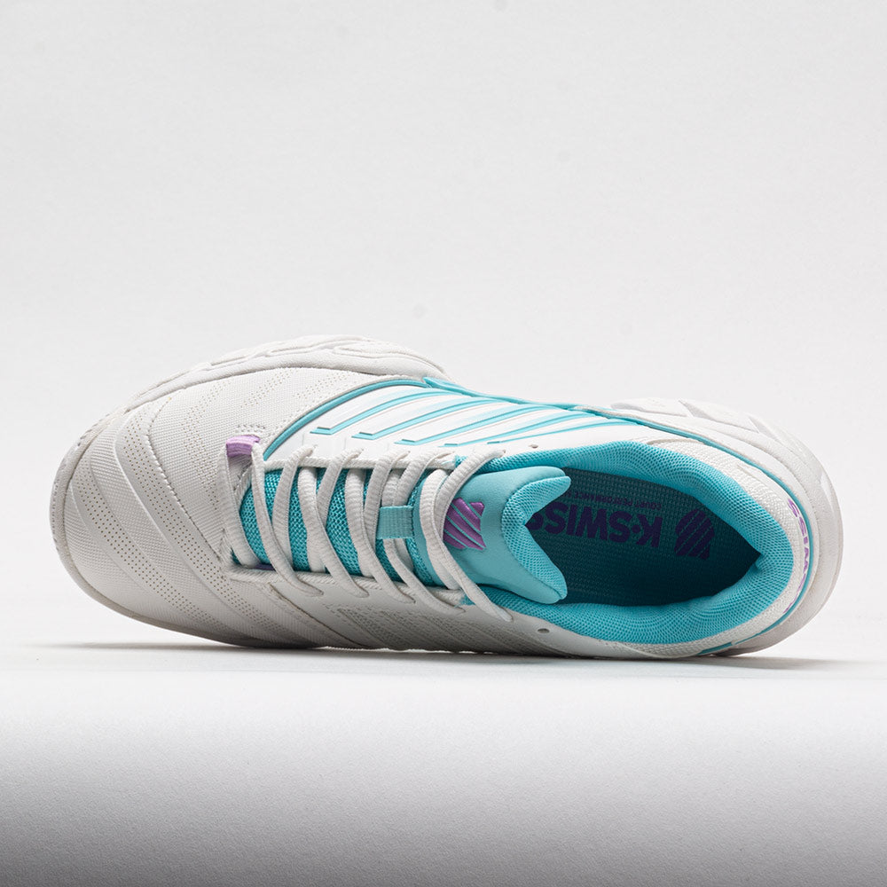 K-Swiss Bigshot Light 4 Women's  Brilliant WhiteAngel Blue/Sheer Lilac