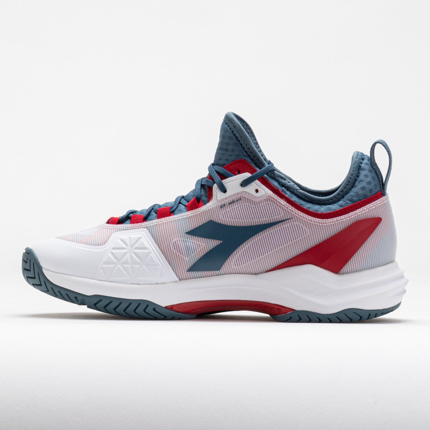 Diadora Speed Blushield Fly 4+ AG Men's  White/Oceanview/Salsa