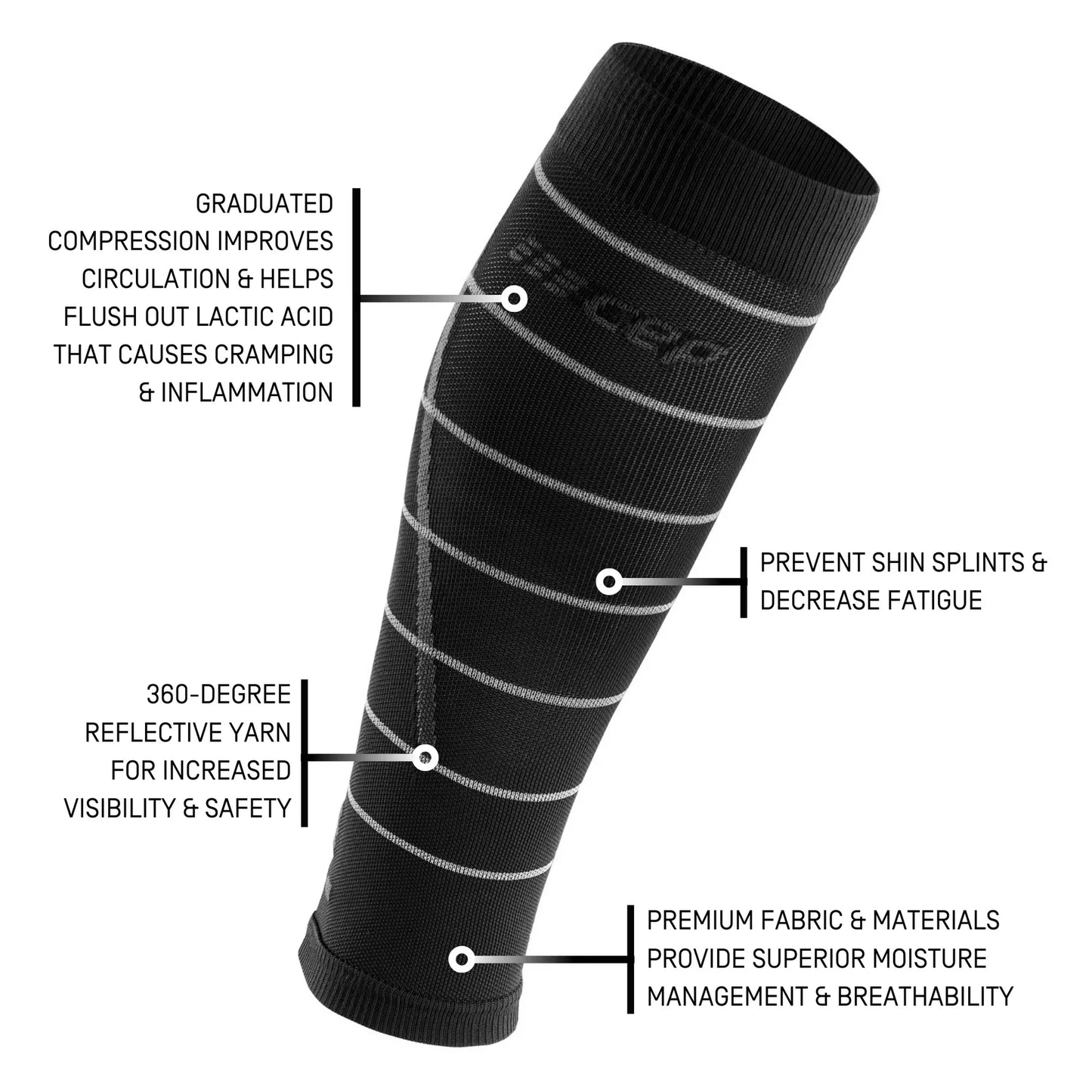 Women's CEP Compression Calf Sleeves