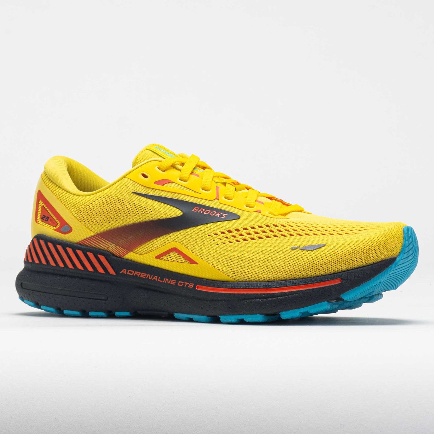 Brooks Adrenaline GTS 23 Men's  Yellow/Foraged Iron/Orange