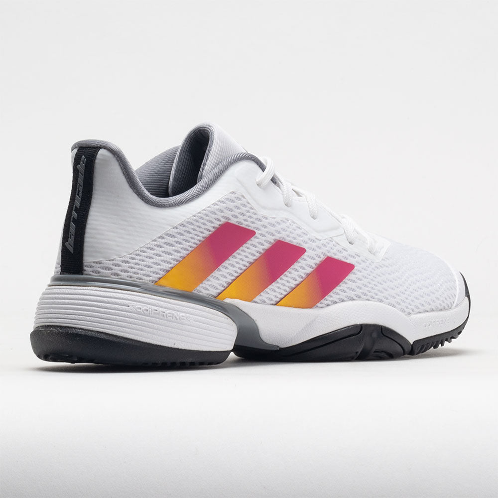 adidas Barricade Junior  White/Solar Gold/Lucid Fuchsia