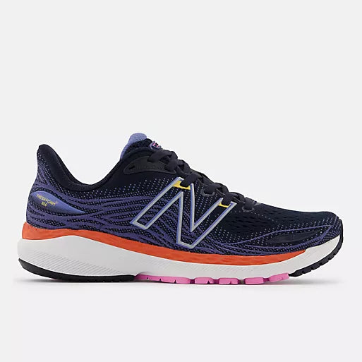 Women's New Balance Fresh Foam X 880v12, Eclipse/Vibrant Apricot, 7.5 B Medium