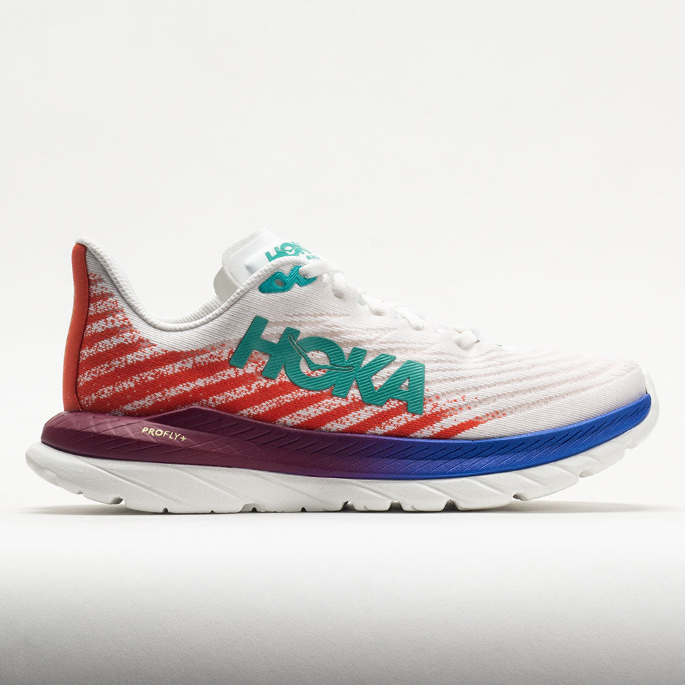 HOKA Mach 5 Men's  White/Flame