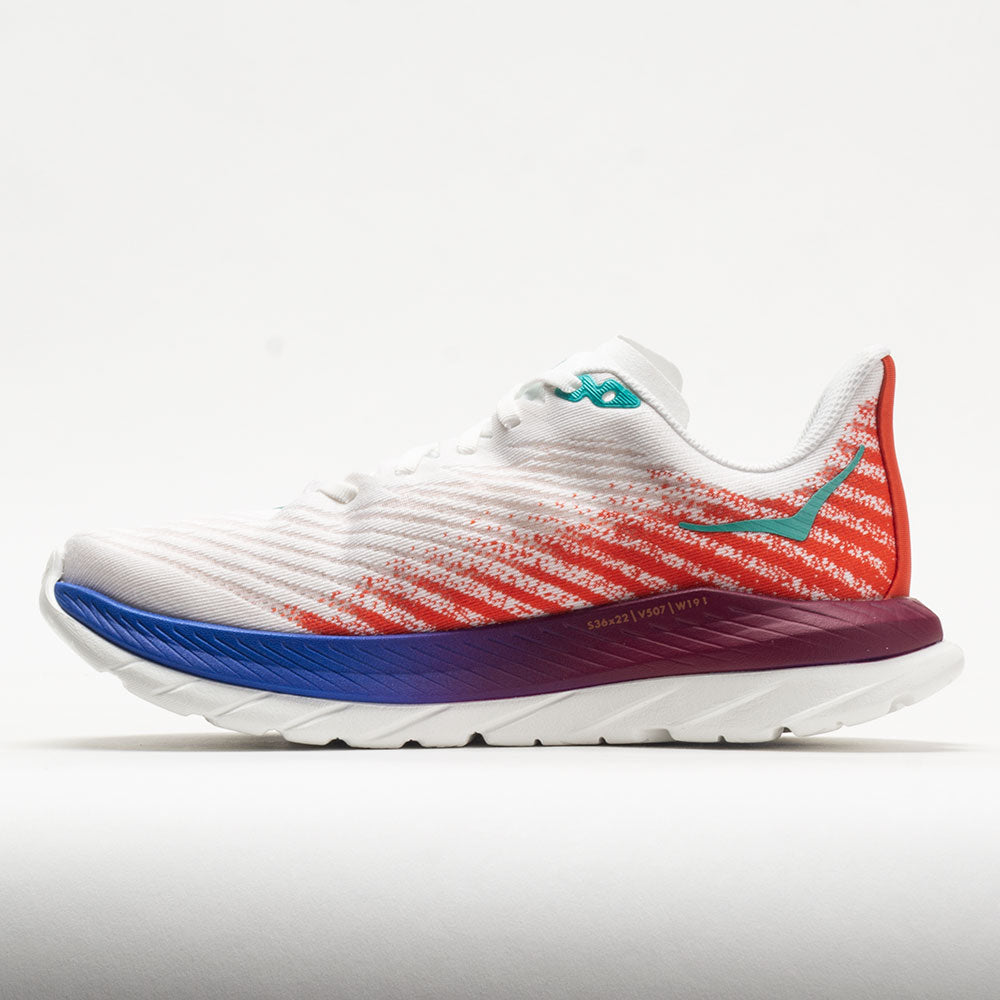 HOKA Mach 5 Men's  White/Flame