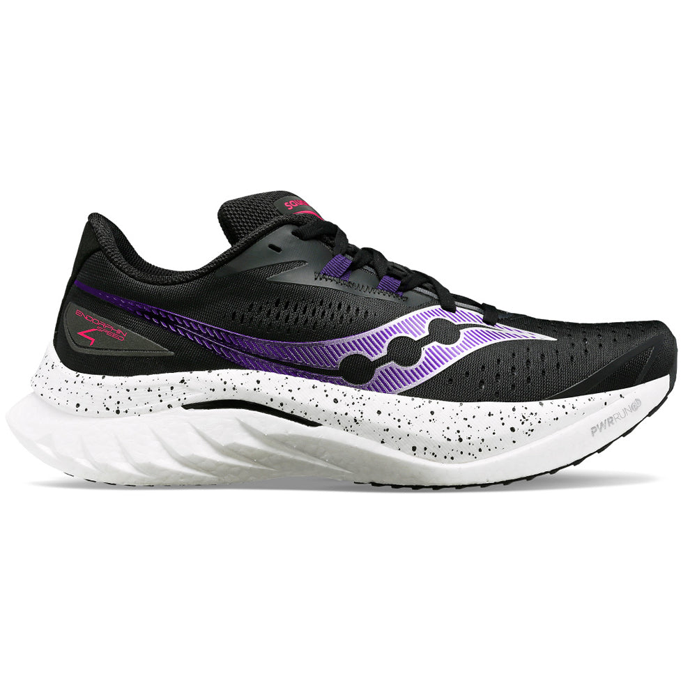 Women's Saucony Endorphin Speed 4, Black, 9 B Medium